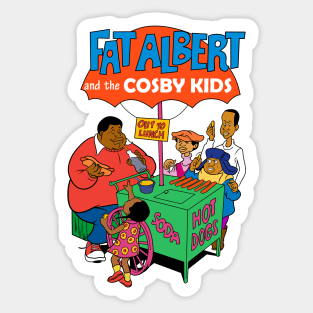 Fat Albert and The Cosby Kids Sticker